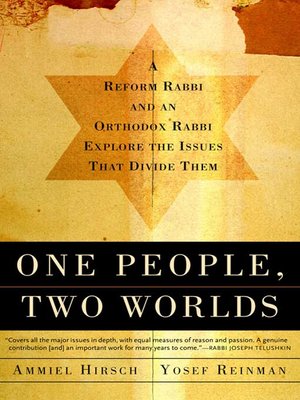 cover image of One People, Two Worlds